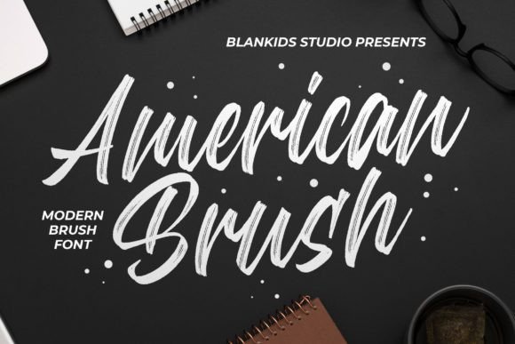 American Brush: A Script Font with Authentic Energy