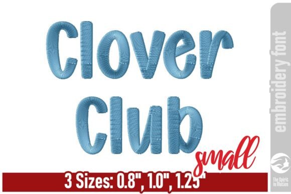 Bring a Fresh Energy with Clover Club Embroidery Font