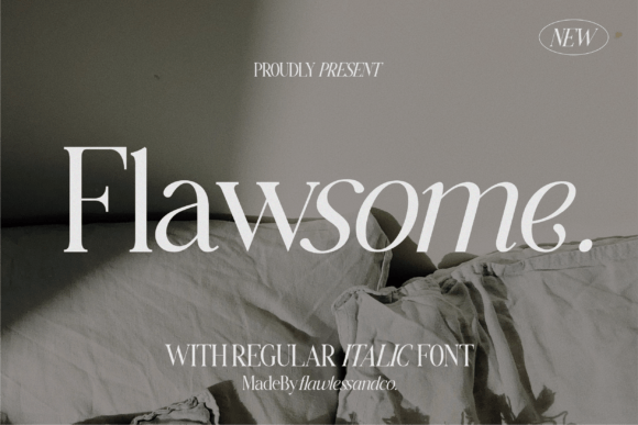 Flawsome: The Perfectly Imperfect Serif for Modern Design