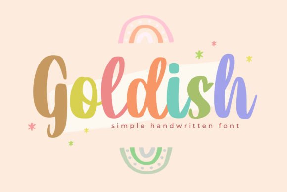 Goldish: The Playful Script Font for Creative Projects