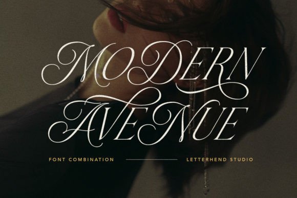 Modern Avenue: The Handwritten Font for Timeless Elegance