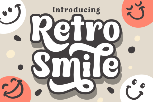 Retro Smile: Adding Whimsical Charm to Modern Design