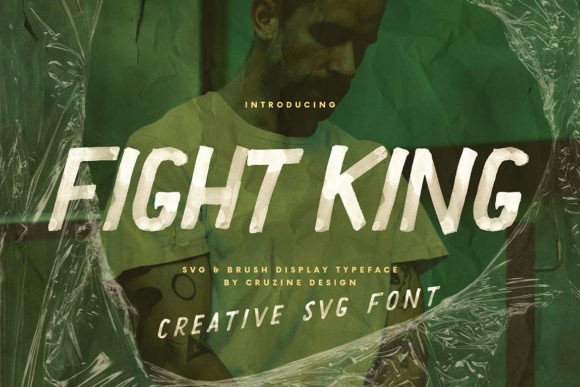 Unleashing Power: The Strength of Fight King Typography
