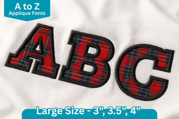 Victory Patch Applique Embroidery Font: A Bold, Handmade Touch